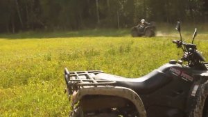 Suzuki King Quad 750 Wheelie