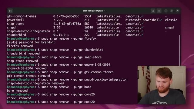 How to PURGE Snap from Ubuntu смотреть онлайн