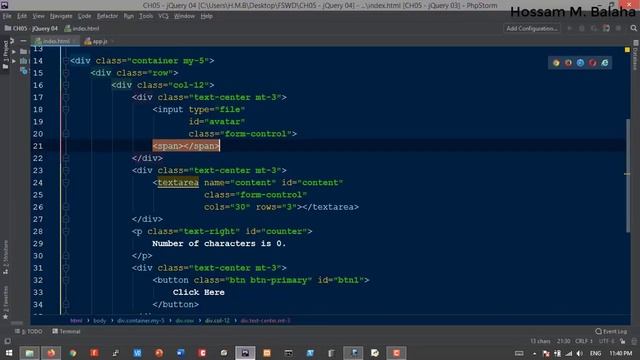 HMB | FSWD | CH05 | jQuery 04 смотреть онлайн
