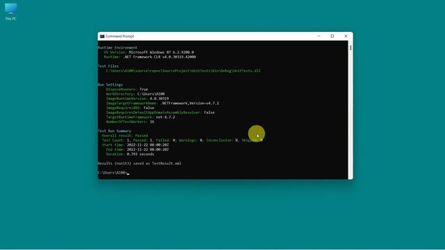 Run NUnit tests from command line: NUnit Console and Dotnet test смотреть онлайн