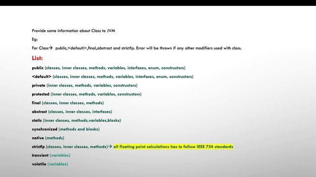 Access modifiers смотреть онлайн