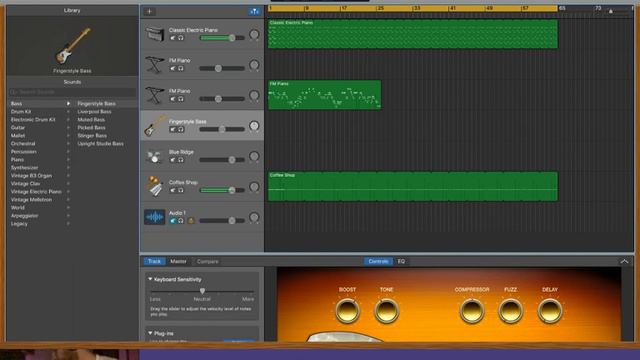 пишем музыку в garageband смотреть онлайн