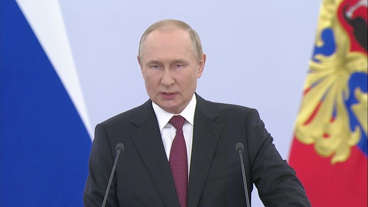 Выступление Владимира Путина - Россия 24