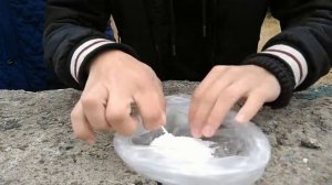 Анальгин + гидроперит / дымовая шашка / эксперимент 2