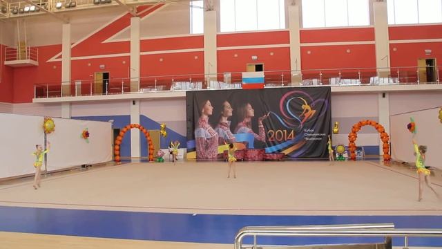 Соревнования по худ. гимн. на призы олимпийских чемпионок. Групповая команда 2006 г.р. Кстово смотреть онлайн