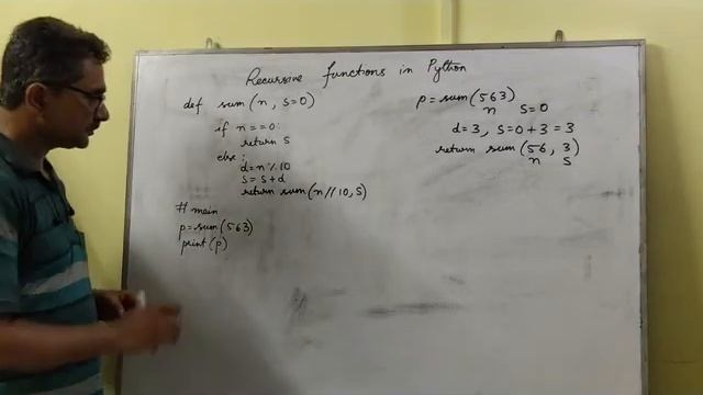 Functions in Python (Part 5)  [Recursive functions & Creating Modules]