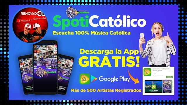 Escuchar Música Urbana Reggaeton Católico Online - (Renovado DC) SpotiCatólico смотреть онлайн