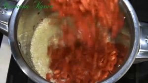 Салат с баклажанами и фасолью на зиму