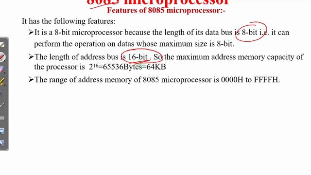 Lecture 2 Fundamentals of 8085 uP