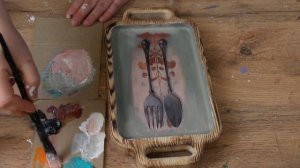 Идеальное вживление и дорисовка декупажа