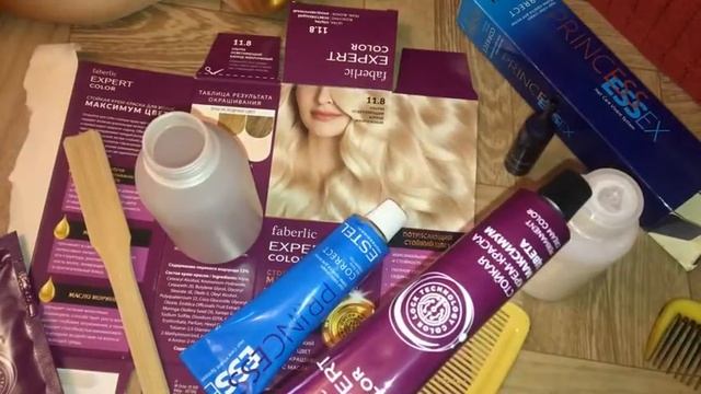 #КраскаФаберлик #ExpertColor #Тон 11.8 #ЖемчужныйБлонд