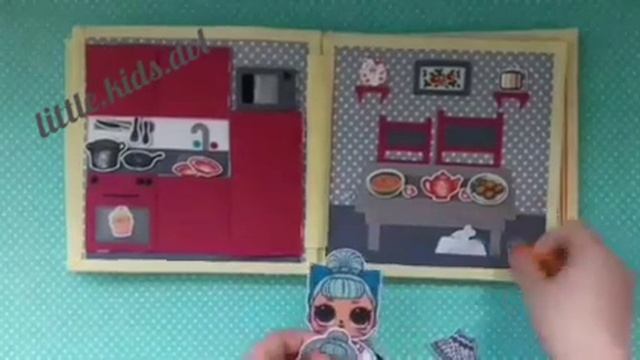 Развивающая книжка "Кукольный домик" смотреть онлайн