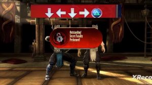 как делать фаталити на саб Зиро в mortal kombat 9