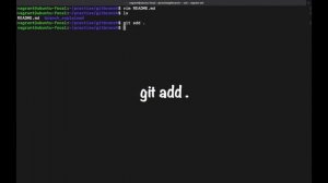 Add, Commit & Push Git files on Github Repository