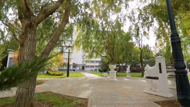 Осень в парке санатория САКРОПОЛЬ смотреть онлайн