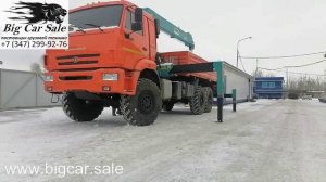 Бортовой автомобиль с КМУ НLС 8016 на шасси КАМАЗ 43118