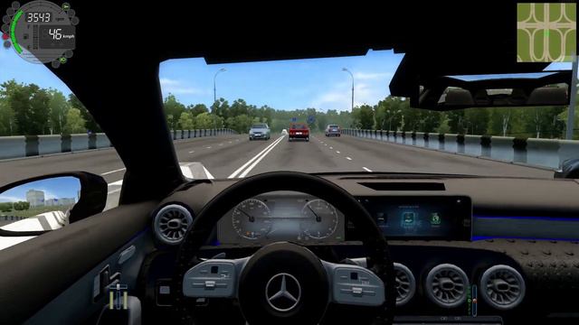 City Car Driving Mercedes-Benz A-Class W177 2020 HD with Logitech G27 смотреть онлайн