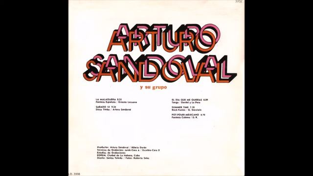 Arturo Sandoval, 1981(vinyl record) смотреть онлайн