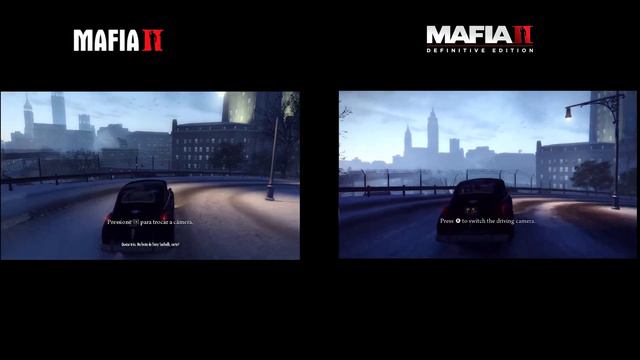 Mafia 2 Original VS Remaster Comparison/comparação Mafia 2 Definitive edition. смотреть онлайн