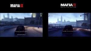 Mafia 2 Original VS Remaster Comparison/comparação Mafia 2 Definitive edition.