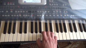 "По ресторанам" на синтезаторе