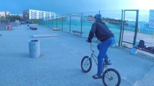 BMX | Quick trip to Tabasalu AKA недовлог | Трюки на BMX | Разносим парк