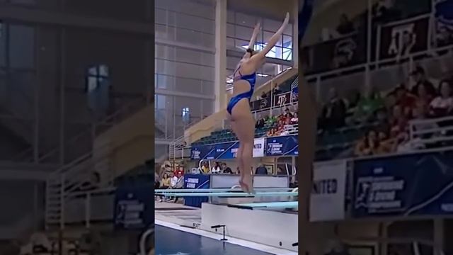 Flawless springboard diving - Delaney Schnell