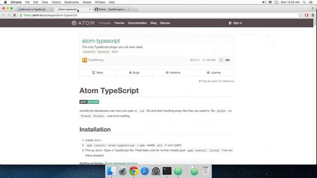 TypeScript Tutorial 2: Installing And Setting Up On Mac смотреть онлайн