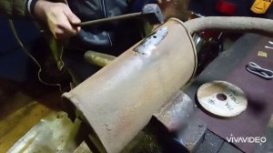 ОКА глушитель варить или паять или выкинуть
