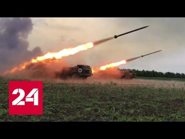 Силы ПВО сбили украинские Су-25 и Ми-8 над ДНР и в районе Харькова - Россия 24