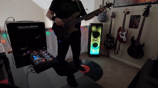 (Live) "Blood of Bannockburn" Sabaton/Cricketbug Sessions Schecter SLS Elite 4 Original Bass Cover смотреть онлайн