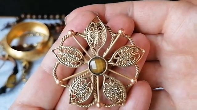 17. Записи дилетанта. Распаковка посылки с винтажной бижутерией. Часть 7