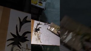 Резьба нихромом по дереву.