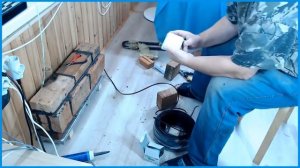 1 Кирпичная мини печь из кирпичей с теном. Автономное отопление дома электричеством своими руками.