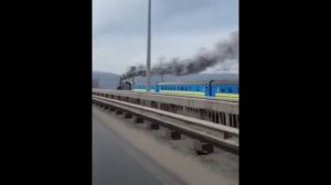 Украина переходит на паровозы.Ukraine is switching to steam locomotives.