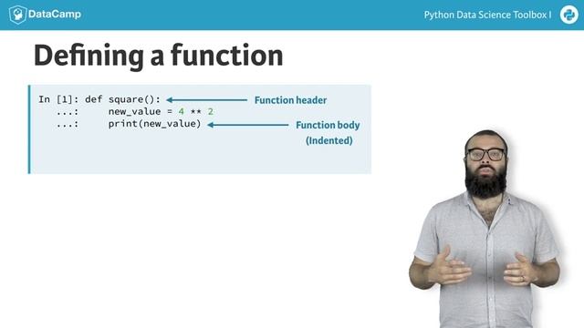 Python Tutorial: Writing user-defined functions