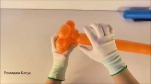 ФИГУРКА ТИГРА из шариков Tiger Balloon Animals DIY