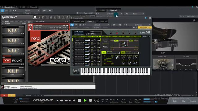 Nord vs Korg M1 Grand Piano VST Challenge ( Which One Sound Better ) ?