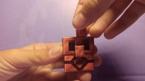 How to make a paper Copper Golem. Minecraft Papercraft