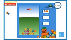 Покойо Pocoyo Тетрис Pocoyo Покойо все серии подряд игр мультфильма Покойо Pocoyo Children TV