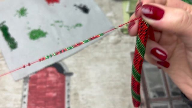 МК: Как связать жгут из бисера крючком. Браслеты из Бисера