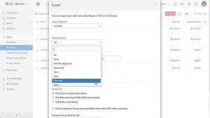 How to Export Data and Data Backup |  Zoho Books