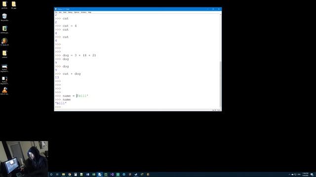 Python Beginner Tutorial Part 3 - Variables