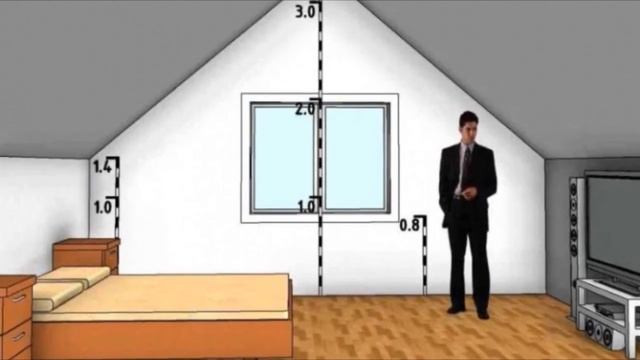 Какая должна быть идеальная высота потолков в частном доме? смотреть онлайн