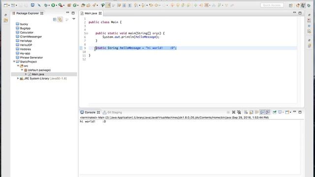 Java для чайников 6 static переменные и методы смотреть онлайн