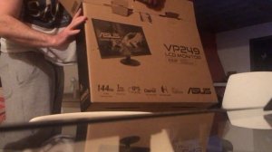 ASUS VP249QGR Unboxing part2