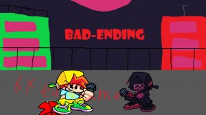 Friday night funkin' bf edik game corruption (bad ending)