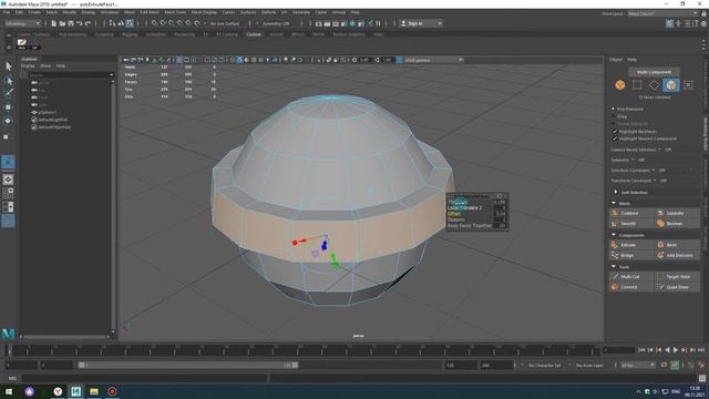 Обучение 3D моделированию. Урок 3 
