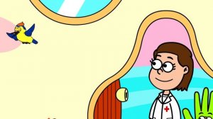 Sick Song | Cartoon for Kids | Nursery Rhymes | Healthy Habits | Genki Park | Be ill Song Toddlers