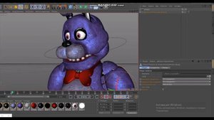 (C4D/FNAF) как сделать анимацию?